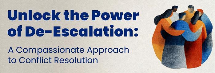 Unlock the Power of De-Escalation - 14 October hero image